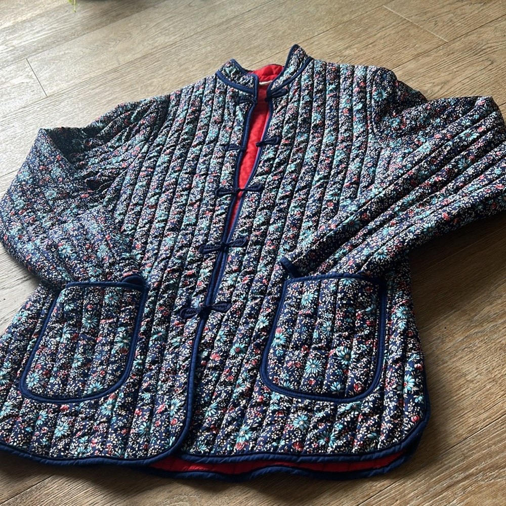 Vintage Floral Quilted Jacket - Picture 3 of 9